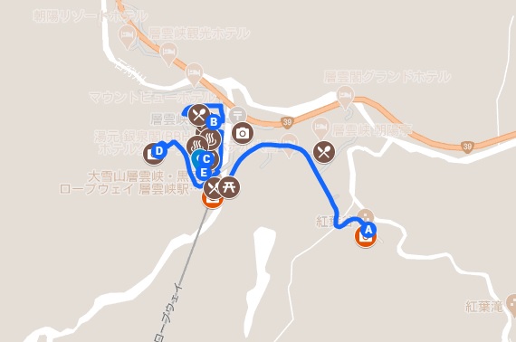 Check the walking course