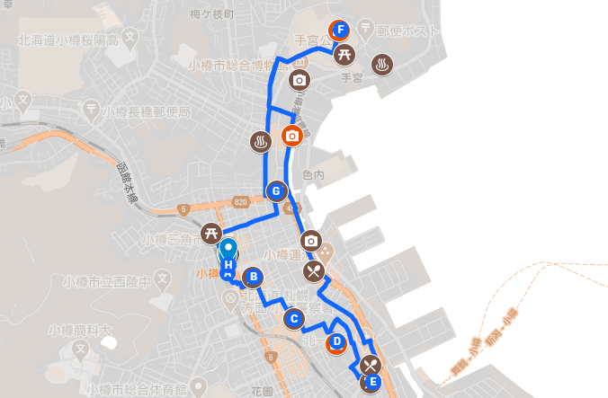 Check the walking course