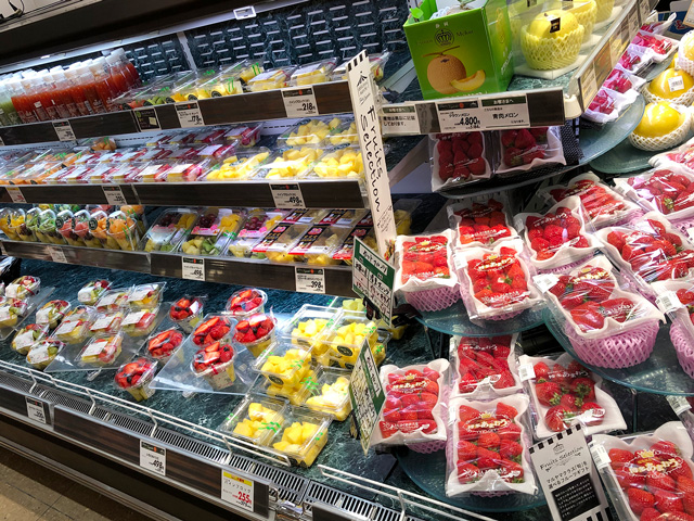 Cut fruit